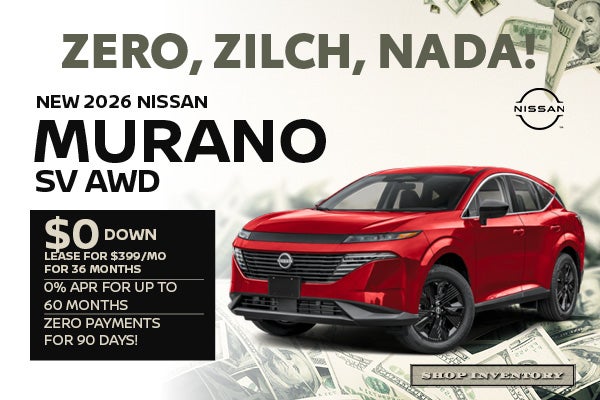 NEW 2026 NISSAN MURANO SV AWD